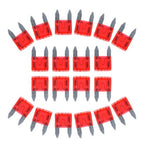 100 PCS Auto Mini Blade Fuse, DC 12V 20A