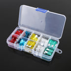 10A / 15A / 20A / 25A / 30A Blade Fuses Set for Car Vehicle, 50 PCS