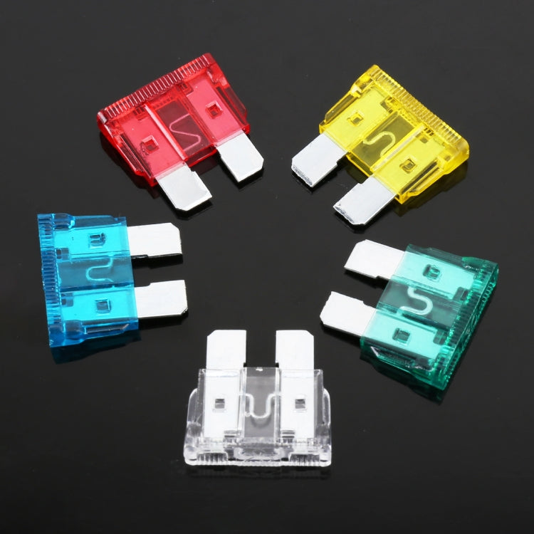 10A / 15A / 20A / 25A / 30A Blade Fuses Set for Car Vehicle, 50 PCS