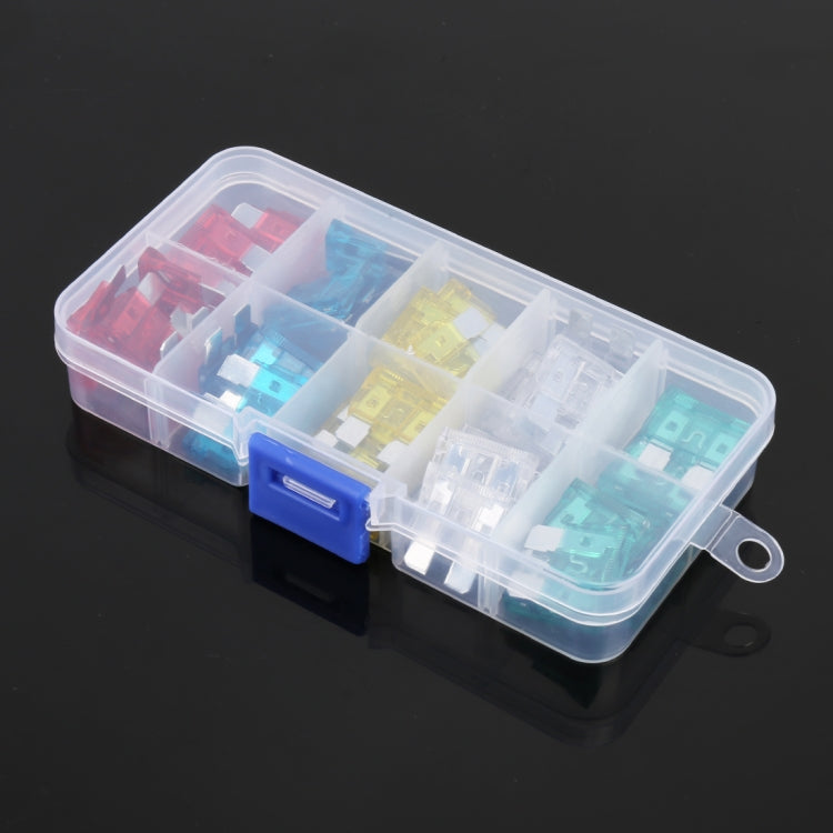 10A / 15A / 20A / 25A / 30A Blade Fuses Set for Car Vehicle, 50 PCS