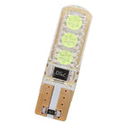 10 PCS T10 3W 300LM Silicone 6 LED SMD 5050 Car Clearance Lights Lamp, DC 12V, 6 SMD 5050 LEDs