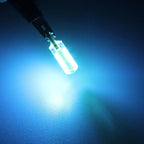 10 PCS T10 3W 300LM Silicone 6 LED SMD 5050 Car Clearance Lights Lamp, DC 12V, 6 SMD 5050 LEDs