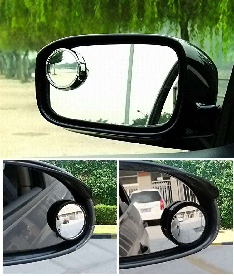 2 PCS SY-022 Car Vehicle Mirror Blind Spot Rear View Small Round Mirror, Diameter: about 5.6cm