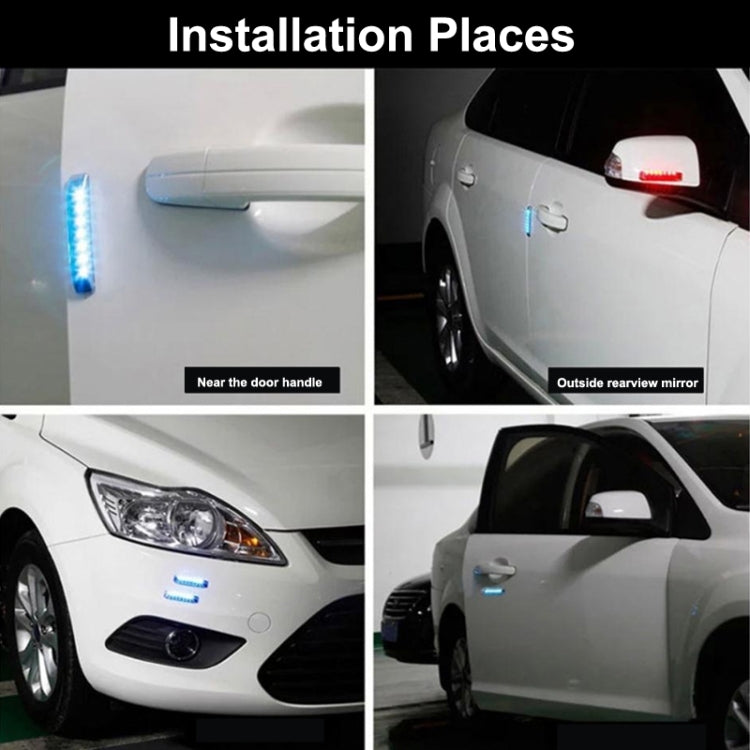 Car Styling Solar Flash LED Anti-collision Decorative Light