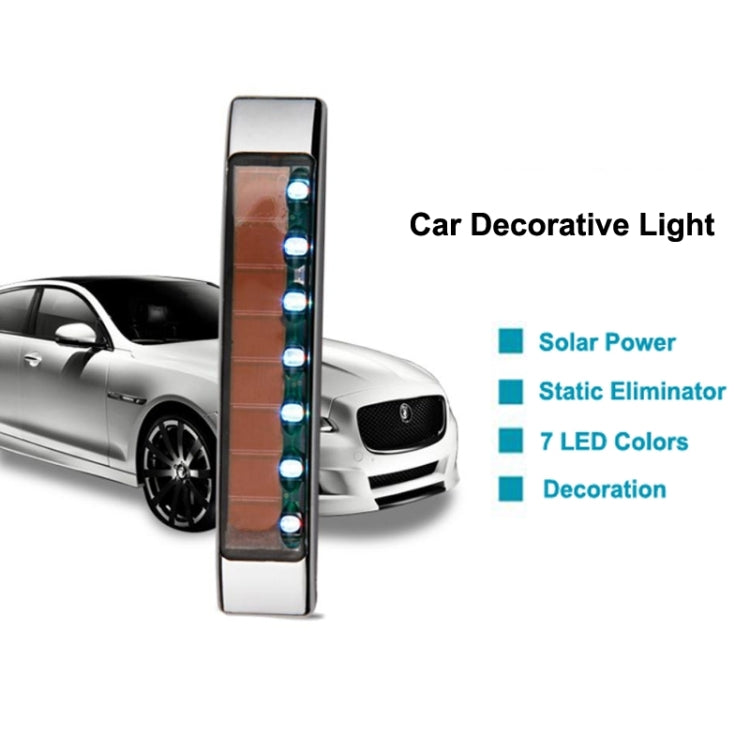 Car Styling Solar Flash LED Anti-collision Decorative Light