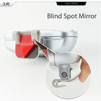 Left Side Rear View Blind Spot Mirror Universal adjustable Wide Angle Auxiliary Mirror