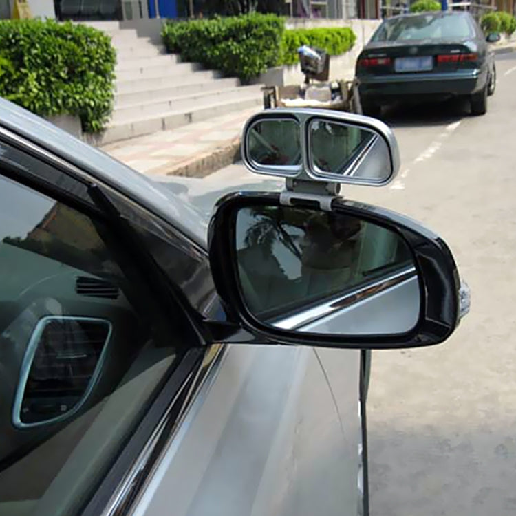 Right Side Rear View Blind Spot Mirror Universal adjustable Wide Angle Auxiliary Mirror
