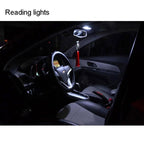 2 PCS T10 2W 120-140LM 6 LED Ice Blue 5050 LED Brake Light for Vehicles, DC12V, 6 5050 LEDs — view 12