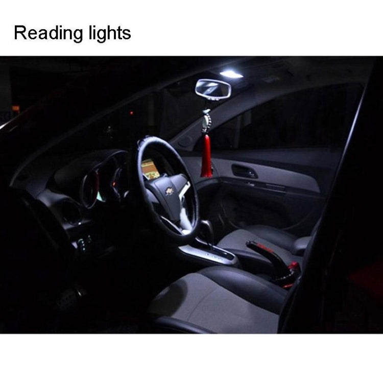 2 PCS T10 2W 120-140LM 6 LED Ice Blue 5050 LED Brake Light for Vehicles, DC12V, 6 5050 LEDs — view 12