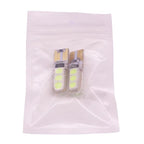 2 PCS T10 2W 120-140LM 6 LED Ice Blue 5050 LED Brake Light for Vehicles, DC12V, 6 5050 LEDs — S-CMS-0572B