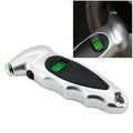 LCD Display Screen Digital Tire Gauge with LED Light, Pressure Range: 0-100PSI, 1/4 inch
