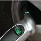LCD Display Screen Digital Tire Gauge with LED Light, Pressure Range: 0-100PSI, 1/4 inch