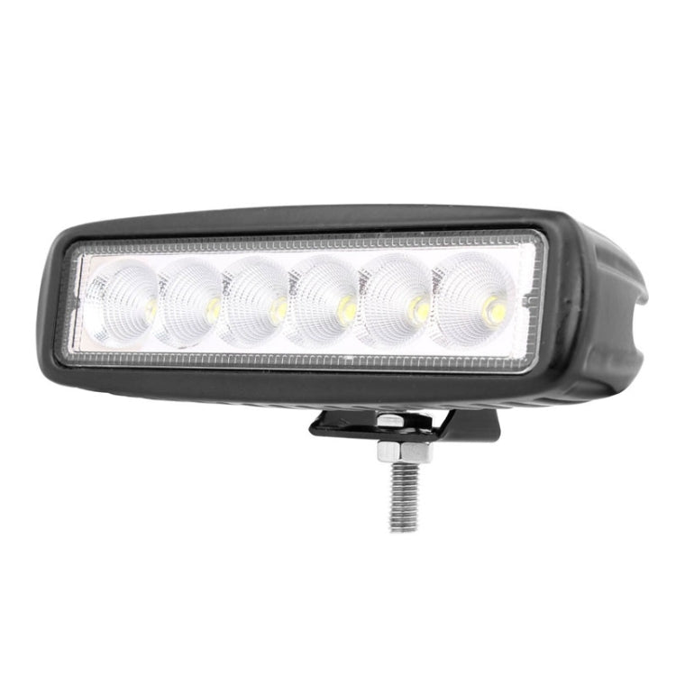 18W 1440LM Epistar 6 LED Car Work Lamp Bar Light Waterproof IP67, DC 10-30V
