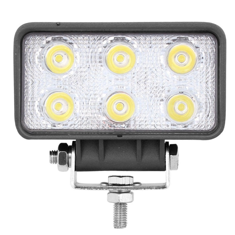 LML-1518 18W 1260-1350LM Epistar 6 LED White 30 Degree Spot Beam Car LED Light Waterproof IP67