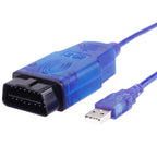 For Opel Tech 2 USB Car Diagnostic OBDII Tool EOBD Cable