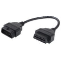 OBDII Diagnostic Cable, 16 Pin Female to 16 Pin Male