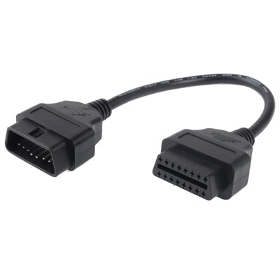 OBDII Diagnostic Cable, 16 Pin Female to 16 Pin Male
