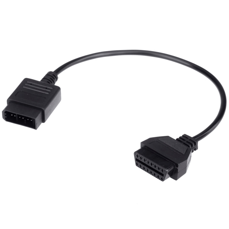 OBDII Adapter Cable for Nissan, Cable Length: 35cm, 16 Pin to 14 Pin