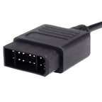 OBDII Adapter Cable for Nissan, Cable Length: 35cm, 16 Pin to 14 Pin
