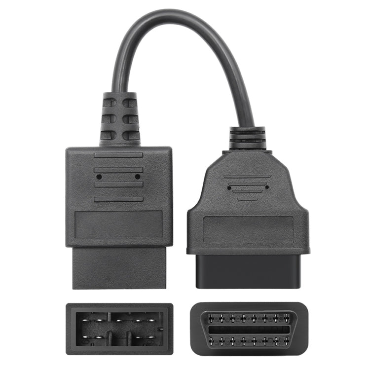 OBDII Diagnostic Cable for Subaru, 9 Pin to 16 Pin