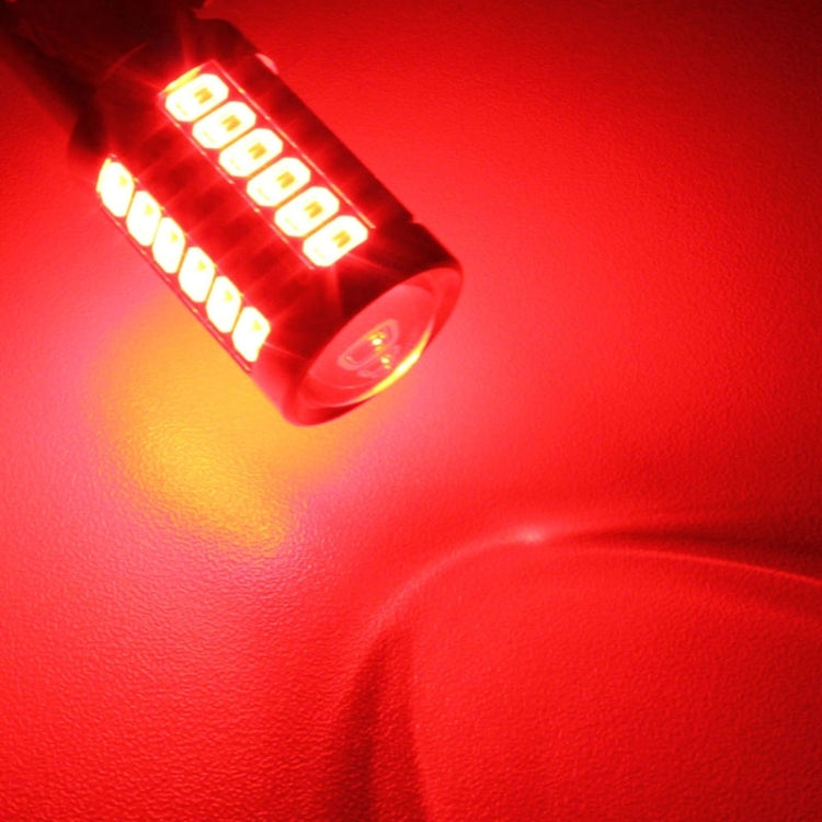 2PCS 1156/BA15S 16.5W 1155LM 630-660nm 33 LED SMD 5630 Red Light Car Brake Light Lamp Bulb for Vehicles, DC12V