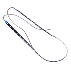 10 PCS 60cm 30 LED Waterproof Flexible Car Strip Light, DC 12V