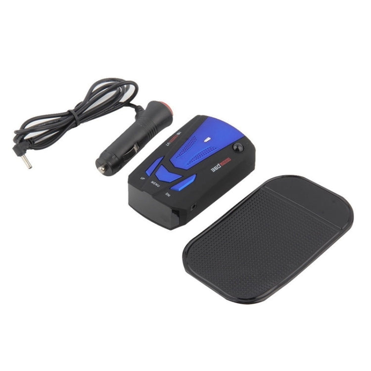 V7 Car Anti-Police Radar Detector 360 Protection Defense Laser Detection, Built-in Russian & English Voice Broadcast