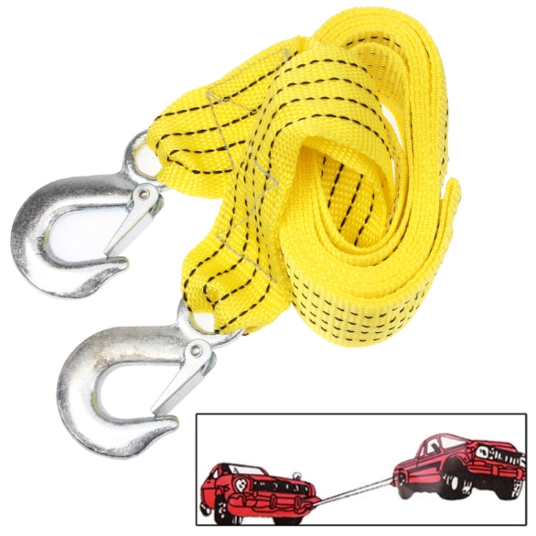 3 Tons Vehicle Towing Cable Rope, Length: 3m