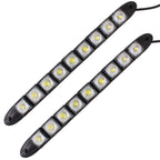 2 PCS 4.5W 9 LED SMD 5050 Flexible Snake LED Car Daytime Running Lights, DC 12V