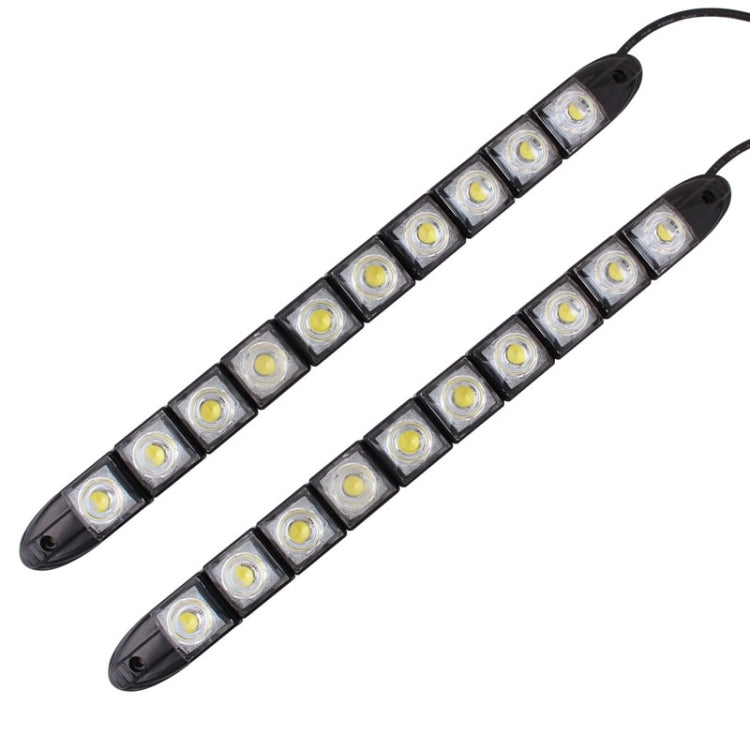 2 PCS 5W 10 LED SMD 5050 Flexible Snake LED Car Daytime Running Lights, DC 12V