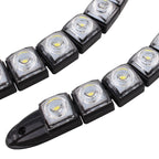 2 PCS 5W 10 LED SMD 5050 Flexible Snake LED Car Daytime Running Lights, DC 12V