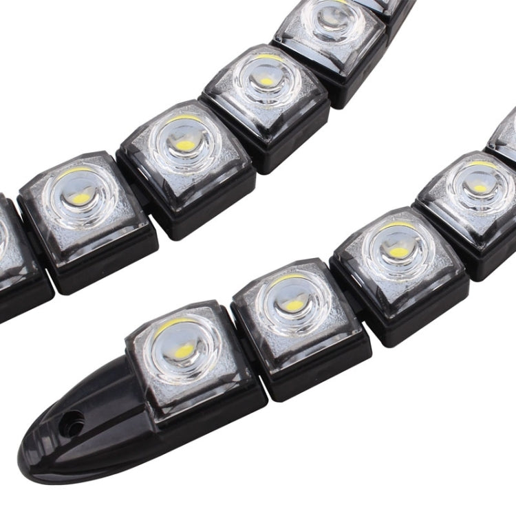 2 PCS 5W 10 LED SMD 5050 Flexible Snake LED Car Daytime Running Lights, DC 12V