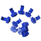 100 PCS Cable Clip, Adapt to Line Diameter: 0.8-2.0mm(Blue)