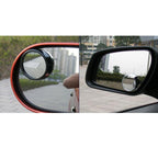 2 PCS 3R11 Car Rear View Mirror Wide Angle Mirror Side Mirror, 360 Degree Rotation Adjustable