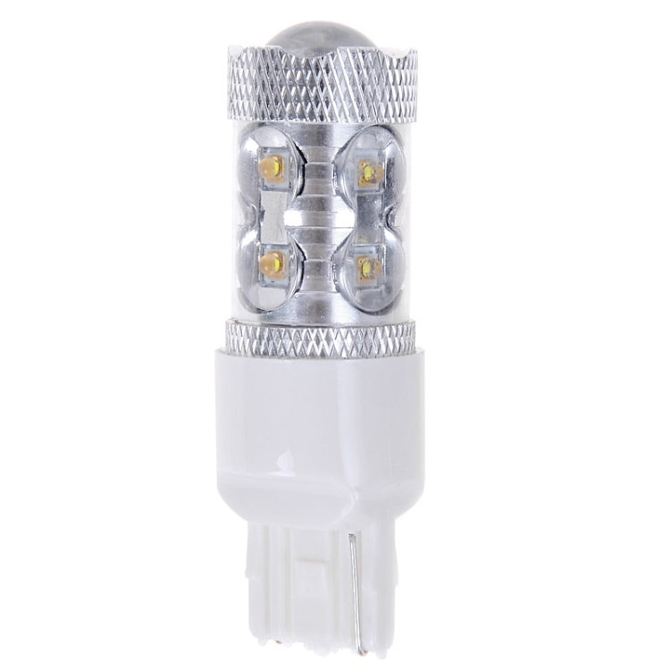2 PCS 7440 650 Lumen 50W 10-3535-LEDs 6500K White Light Car Brake Light, DC 12-24V