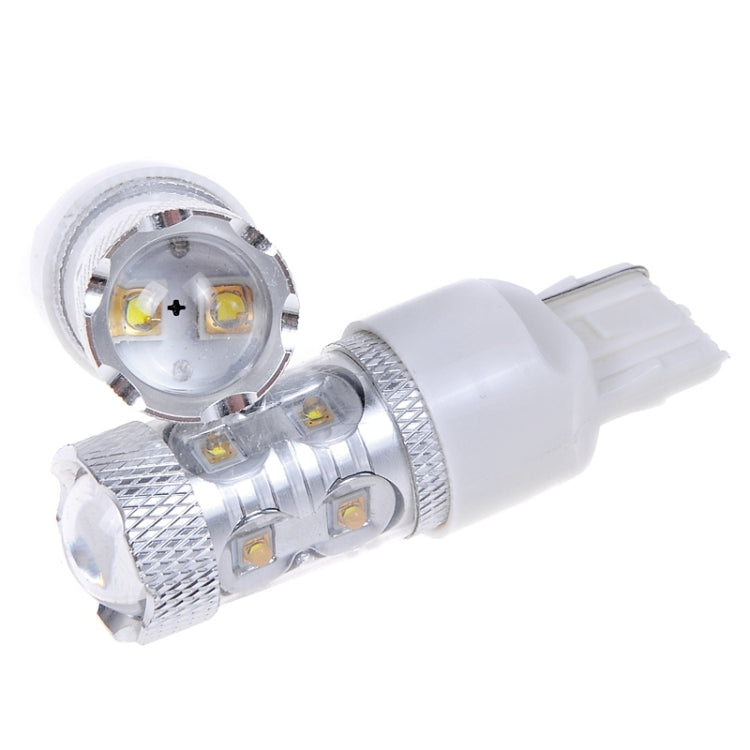 2 PCS 7440 650 Lumen 50W 10-3535-LEDs 6500K White Light Car Brake Light, DC 12-24V