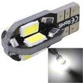 10 PCS T10 4W 280LM White Light 8 LED SMD 5630 Canbus Decode Car Clearance Lights Lamp, DC 12V