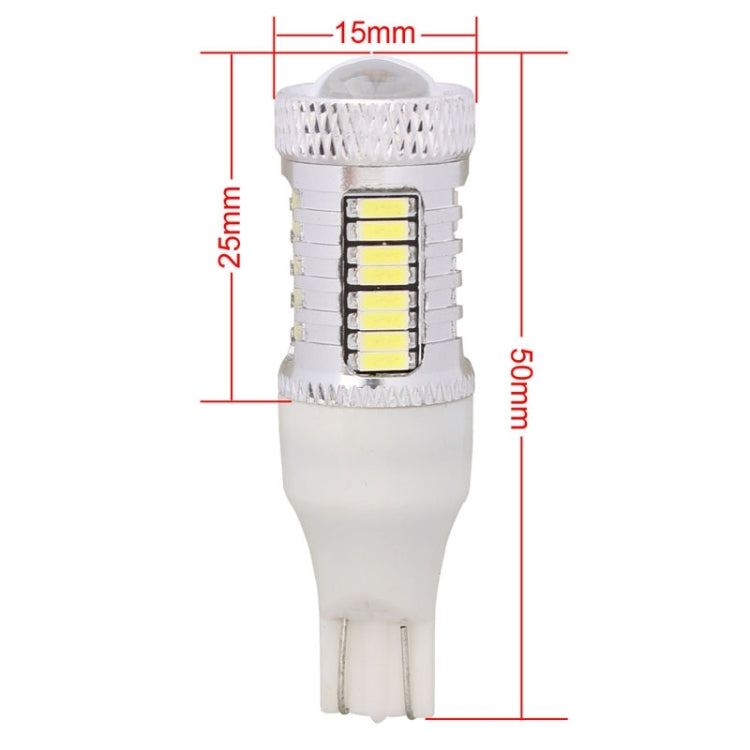 MZ T15 11W + 5W 520LM White Light CREE + 32 LED 4014 SMD Car Brake Light Fog Lights Bulb, DC 12V