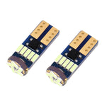 2PCS T10 3W 450LM 15 LED 4014 SMD LED Decode Error-Free Canbus Car Clearance Lamp, DC12V