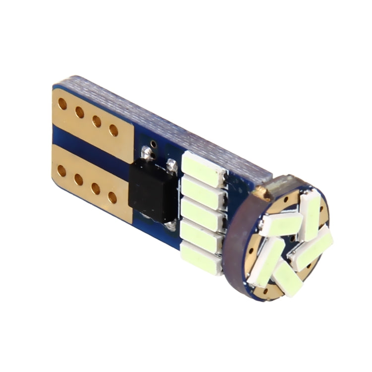 2PCS T10 3W 450LM 15 LED 4014 SMD LED Decode Error-Free Canbus Car Clearance Lamp, DC12V