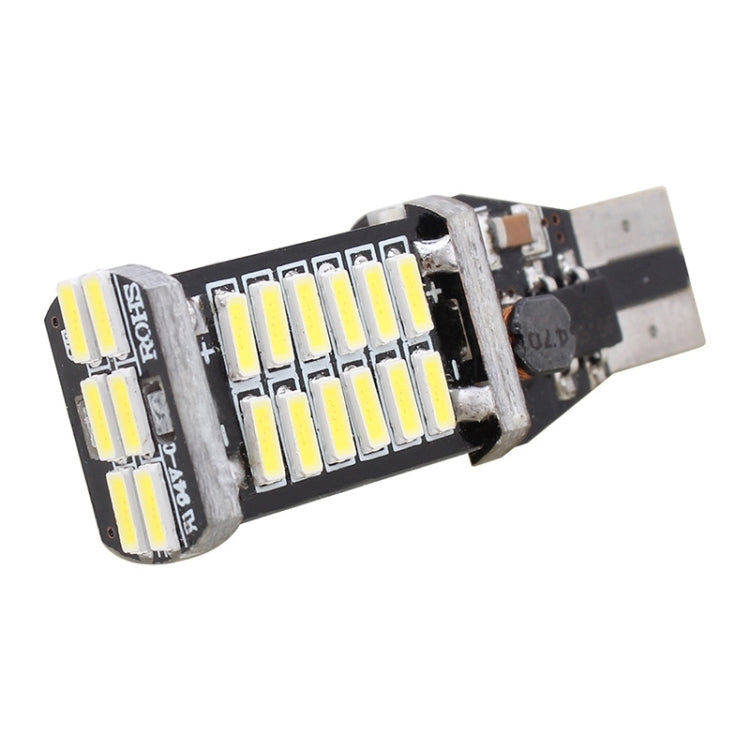 2PCS T15 6W 30-SMD 4014 6500K 900LM White Light Decoded Error-Free LED Car Backup Lamp — 30-SMD 4014