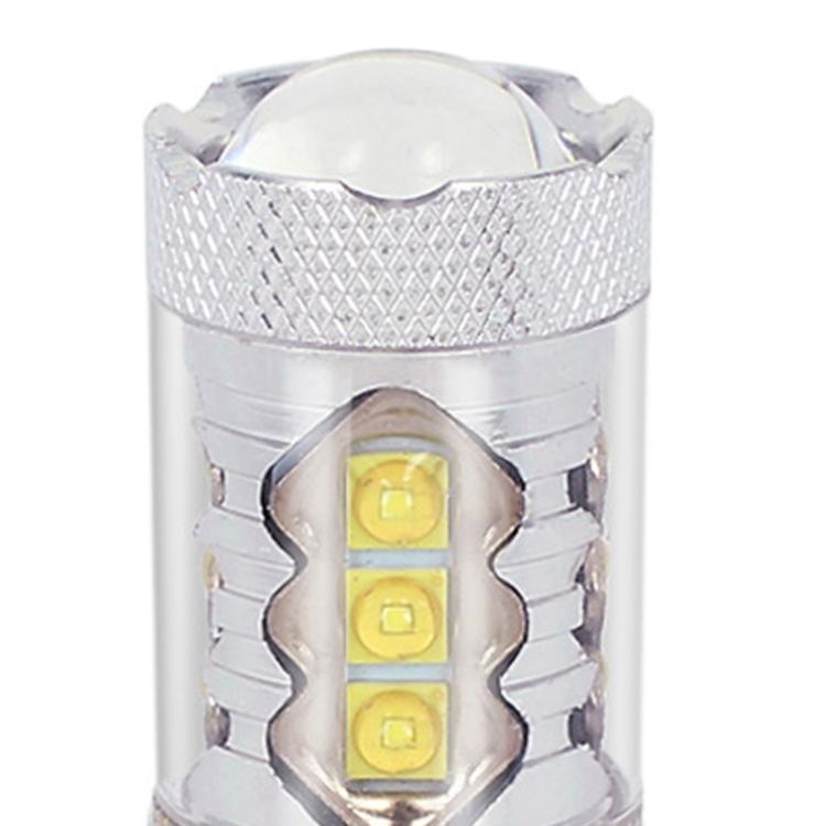 850LM White Light 16-3535-LEDs Car Daytime Running Light Front Fog Light Bulb, DC 12-24V, H16 80W — view 3