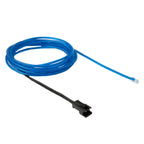 Waterproof Round Flexible Car Strip Light with Driver for Car Decoration, Length: 2m