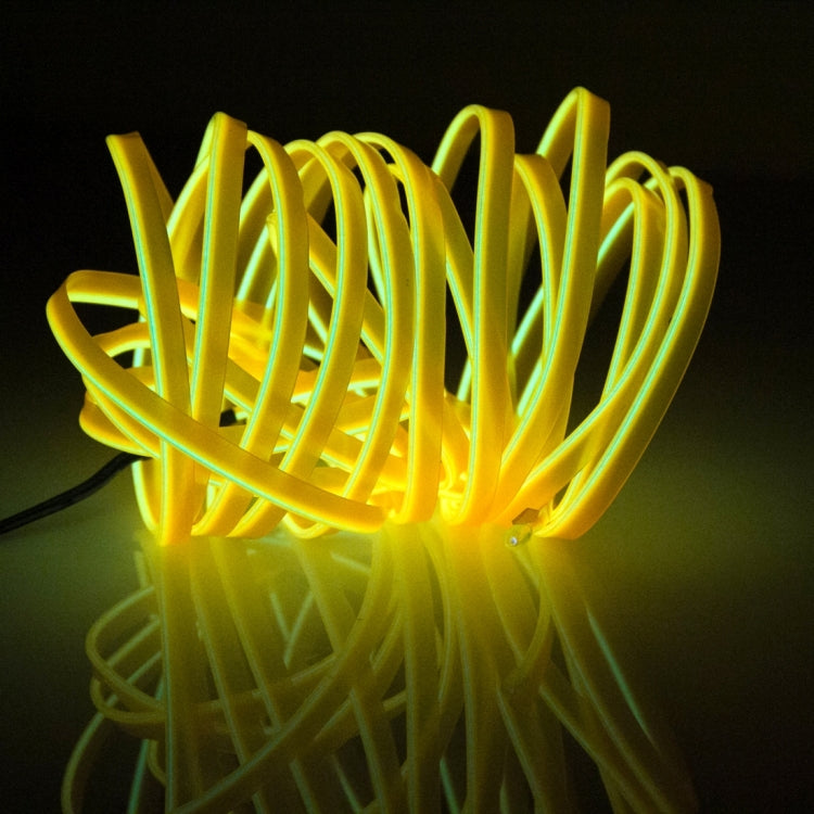 Waterproof Flat Flexible Car Strip Light with Driver for Car Decoration, Length: 5m