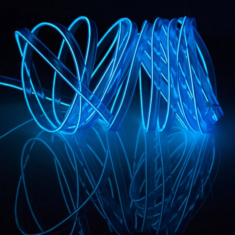 Waterproof Flat Flexible Car Strip Light with Driver for Car Decoration, Length: 5m — view 11