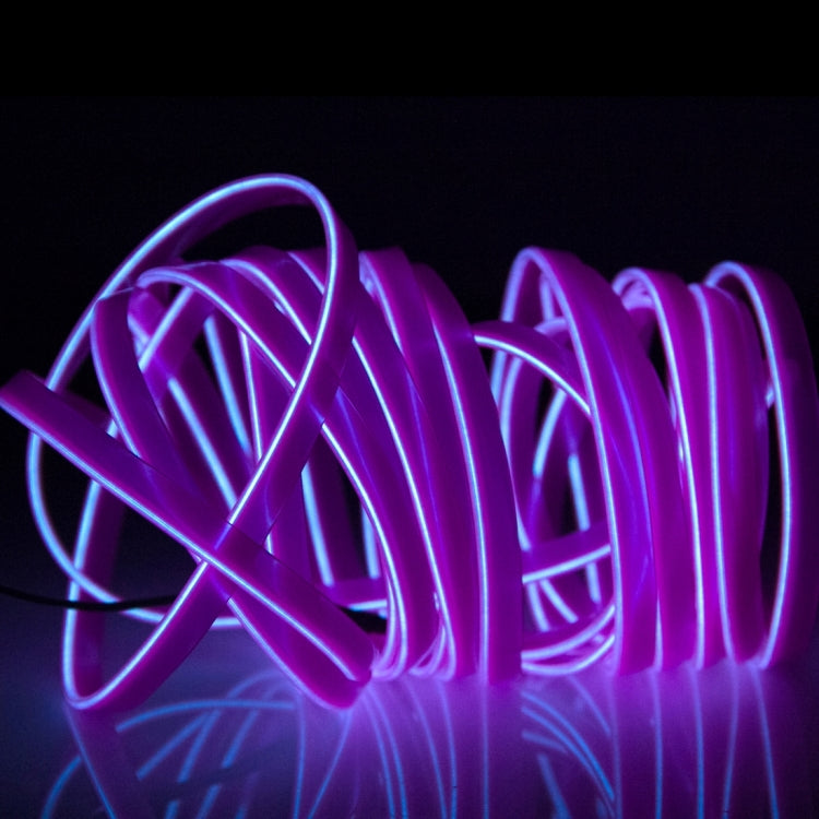 Waterproof Flat Flexible Car Strip Light with Driver for Car Decoration, Length: 5m — view 12