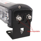 2 PCS 6 inch 6 LED 2 x 18W Car Flash Warning Light Yellow Change White Waterproof Emergency Light, DC 12V