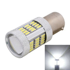 2PCS 1156 10W 540LM White Light 54 LED 4014 SMD Car Brake Light Steering Light Bulb, DC 12V