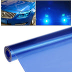 Protective Decoration Flash Point Car Light Membrane /Lamp Sticker, Size: 195cm x 30cm