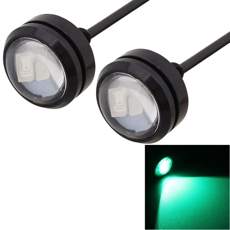 2 PCS 22.5mm 1.5W 150LM Ice Blue Light 3 LED SMD 5630 Spotlight Eagle Eye Light Daytime Running Light for Vehicles — view 9